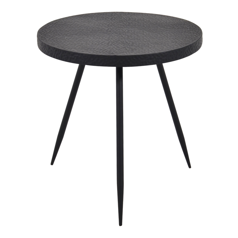 Bijzettafeltje Nice zwart ø38x38,5cm