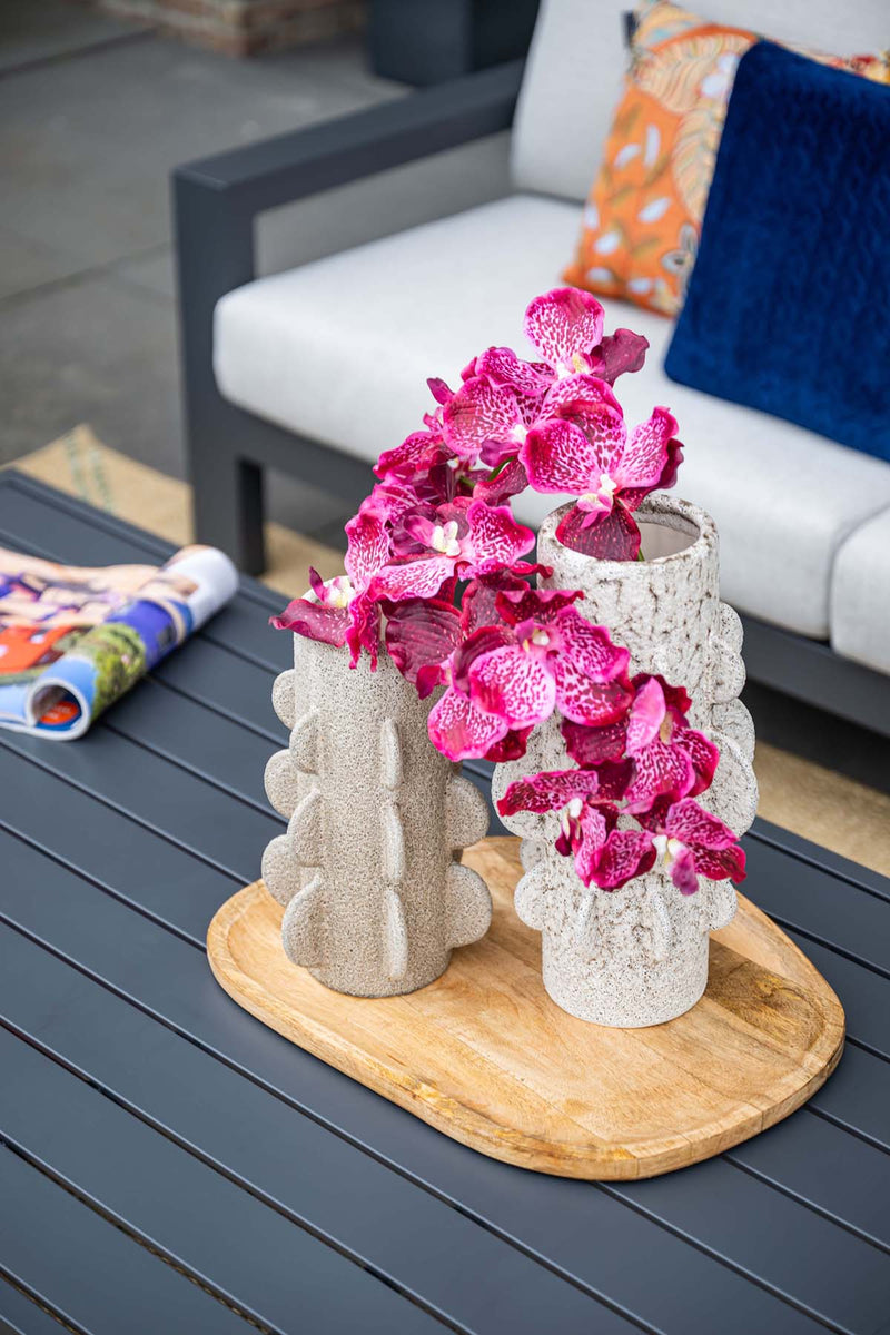 Loungeset Geneva | Zwart/Sand