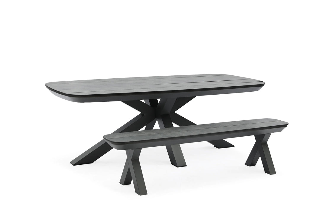 Tuinbank Bradford | HPL/Aluminium | 182cm