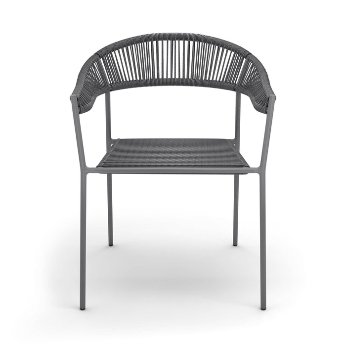 Sebastian - Chaise de jardin empilable