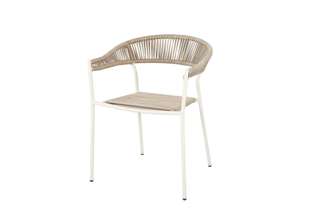 Sebastian - Chaise de jardin empilable