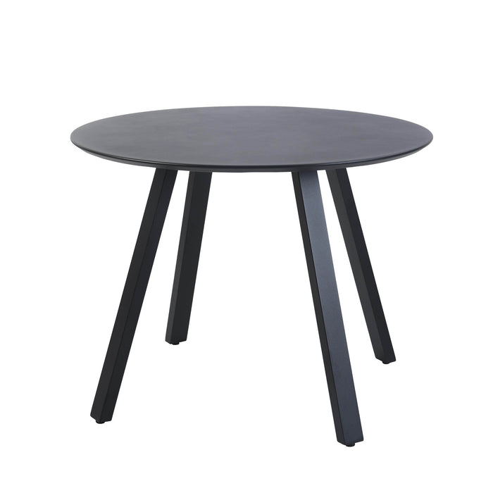 Halo - Table de jardin ronde aluminium ø100cm