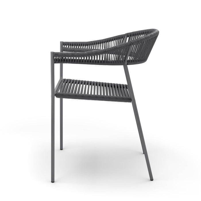 Sebastian - Chaise de jardin empilable