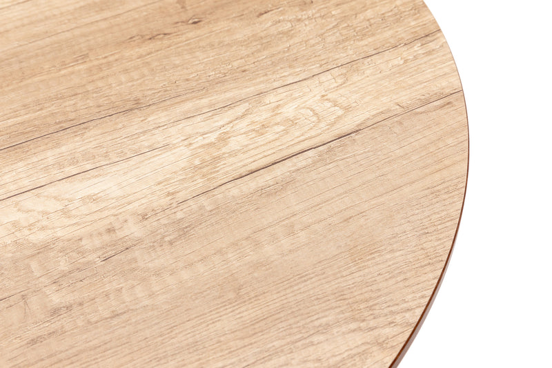 Jamy HPL-Tisch Ø70cm Holzfarbe