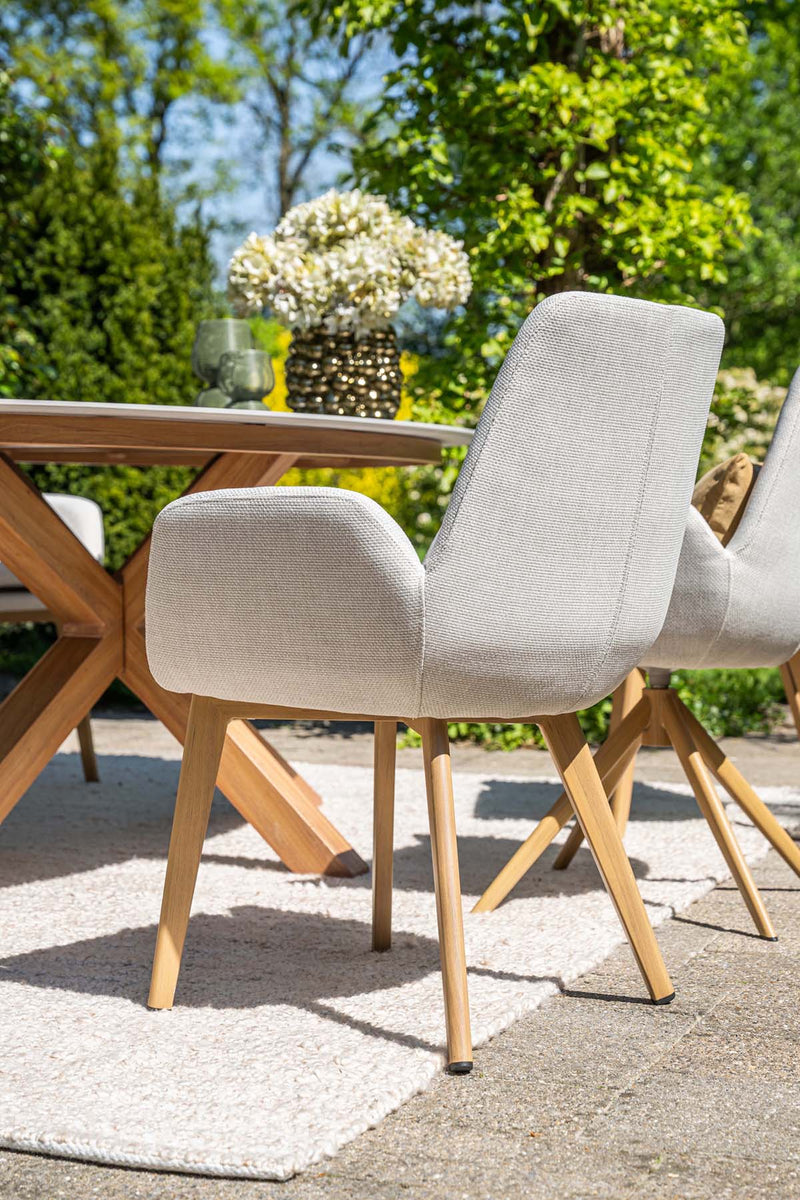 Tuintafel Scotland | 230x115cm | Centostone/Aluminium