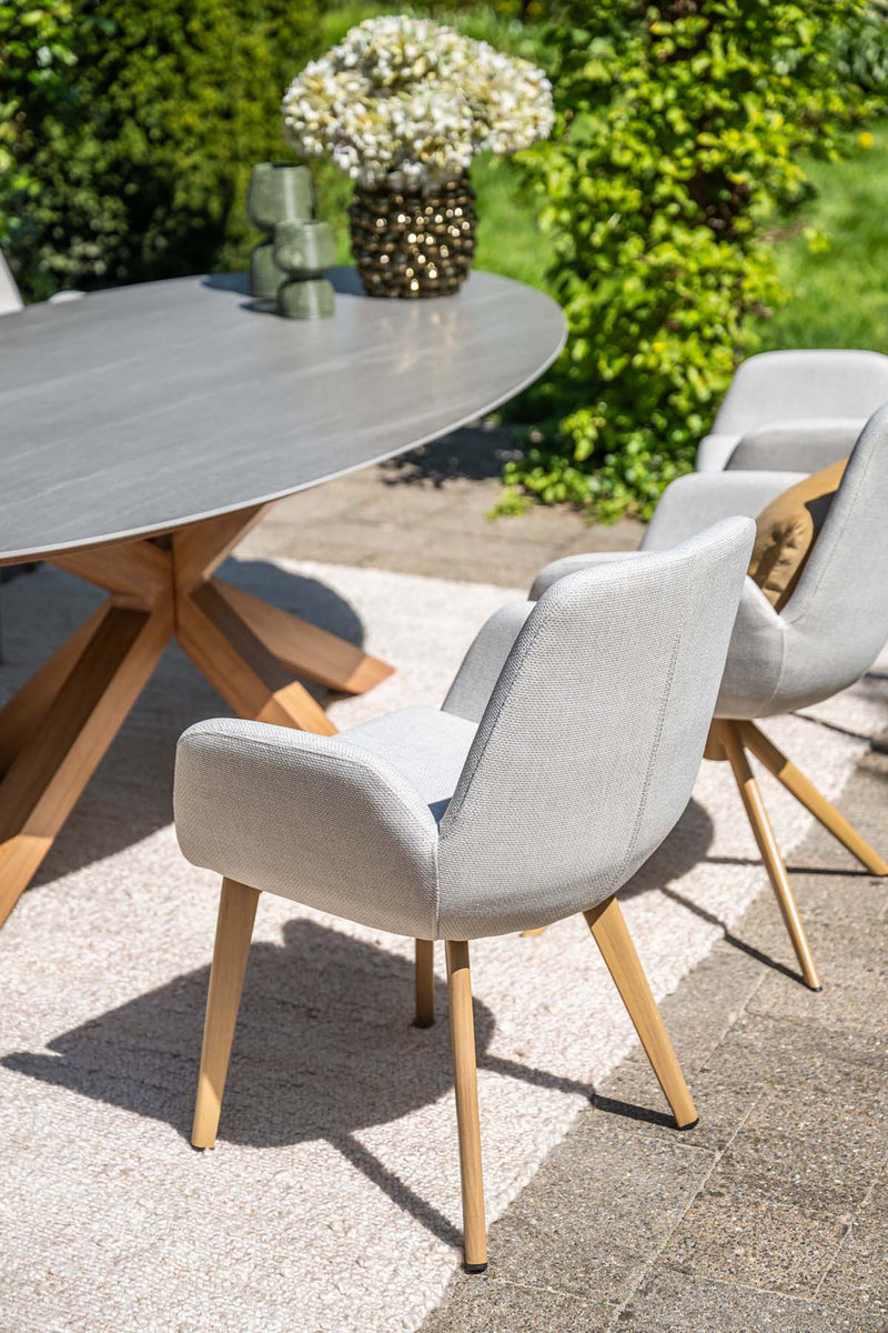 Tuintafel Scotland | 230x115cm | Centostone/Aluminium