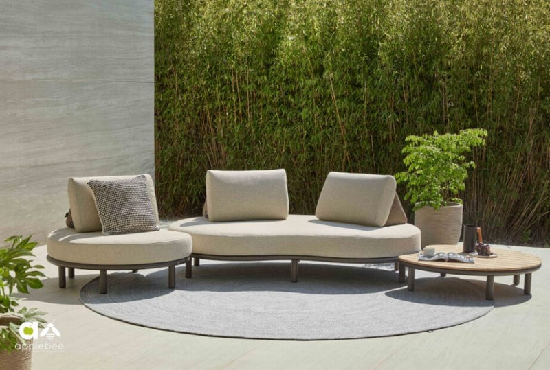 Buitenkleed Swirl | ⌀300cm | Verschillende kleuren