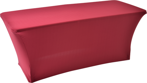 Easyfit buffettafelrok, stretch, bordeaux 180x76cm