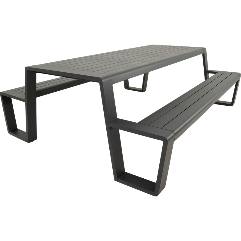 Picknickset Estilo antraciet 220cm