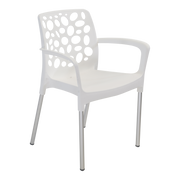Stapelstoel Bravo wit