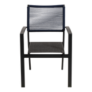 Stapelstoel Vitolini Rope blauw