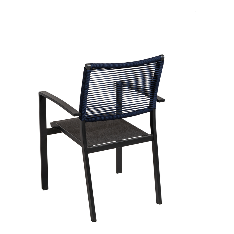 Stapelstoel Vitolini Rope blauw