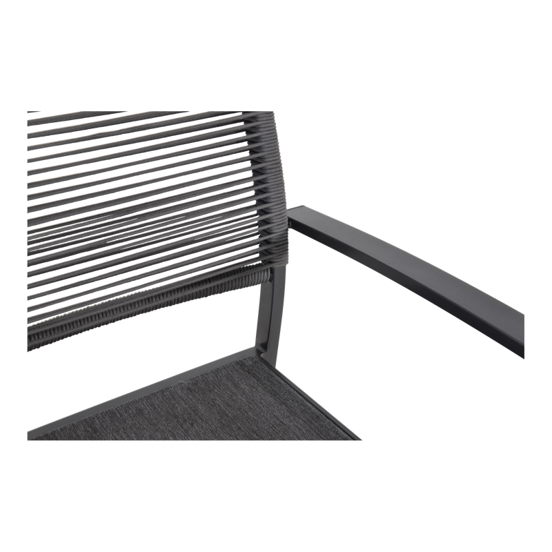 Stapelstoel Vitolini Rope grijs