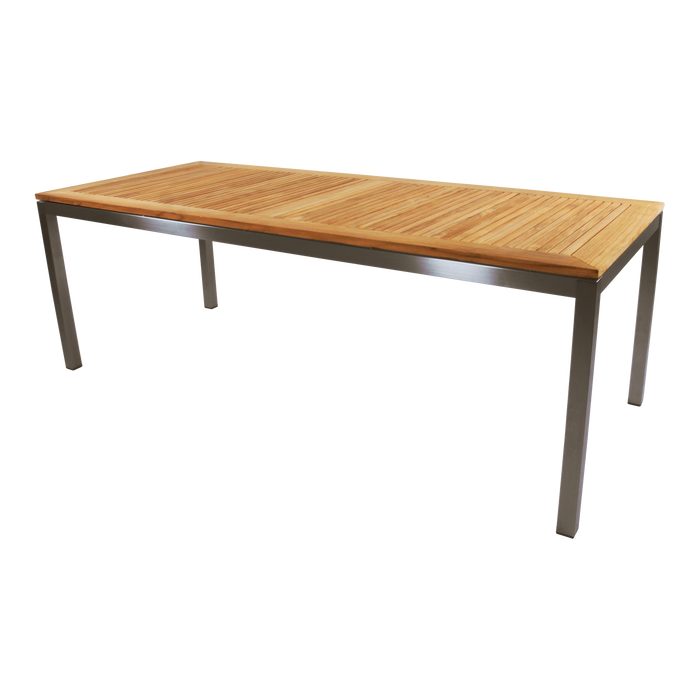 Tafel Marmaris RVS 220x92cm