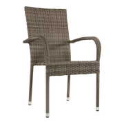 Stapelstoel Corona grijs