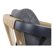 Barstoel Rimini zwart