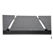 Uittrektafel Baleno Negro 180/240x100cm