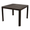 Tafel Castilla Negro 100x100cm