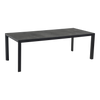 Tafel Murcia Negro 220x100cm