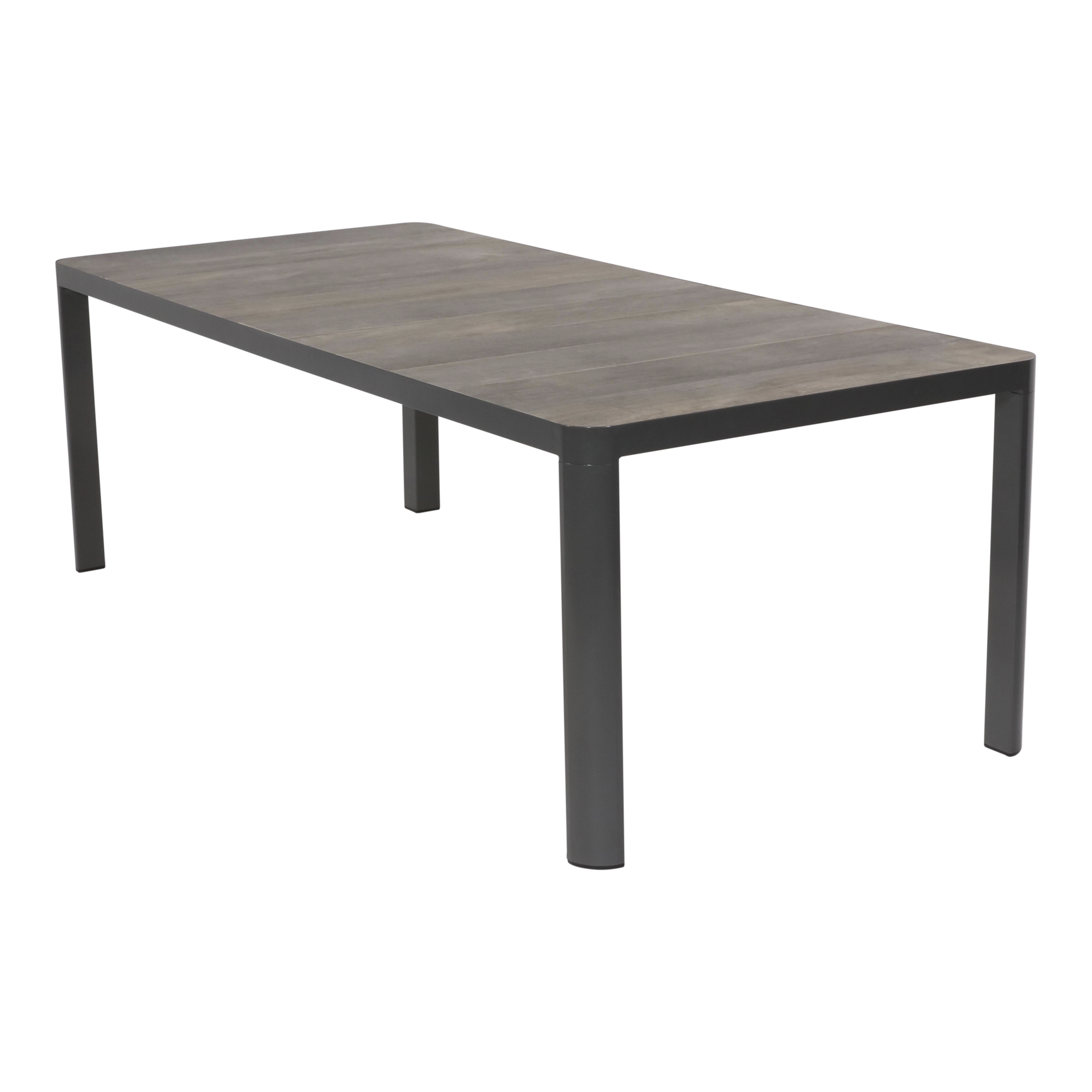 Tafel Castilla Negro 220x100cm