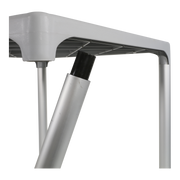 Tafel Bella grijs 70x70cm