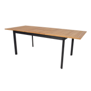 Uittrektafel Monza antraciet 152/210x89cm