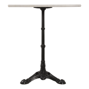 Tafel marmer wit 60x60cm