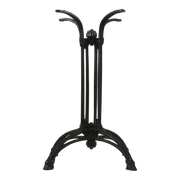 Gietijzeren onderstel voor tafelbladen, vierpoot