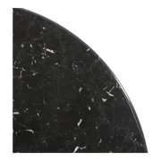 Tafel marmer zwart Ø60cm