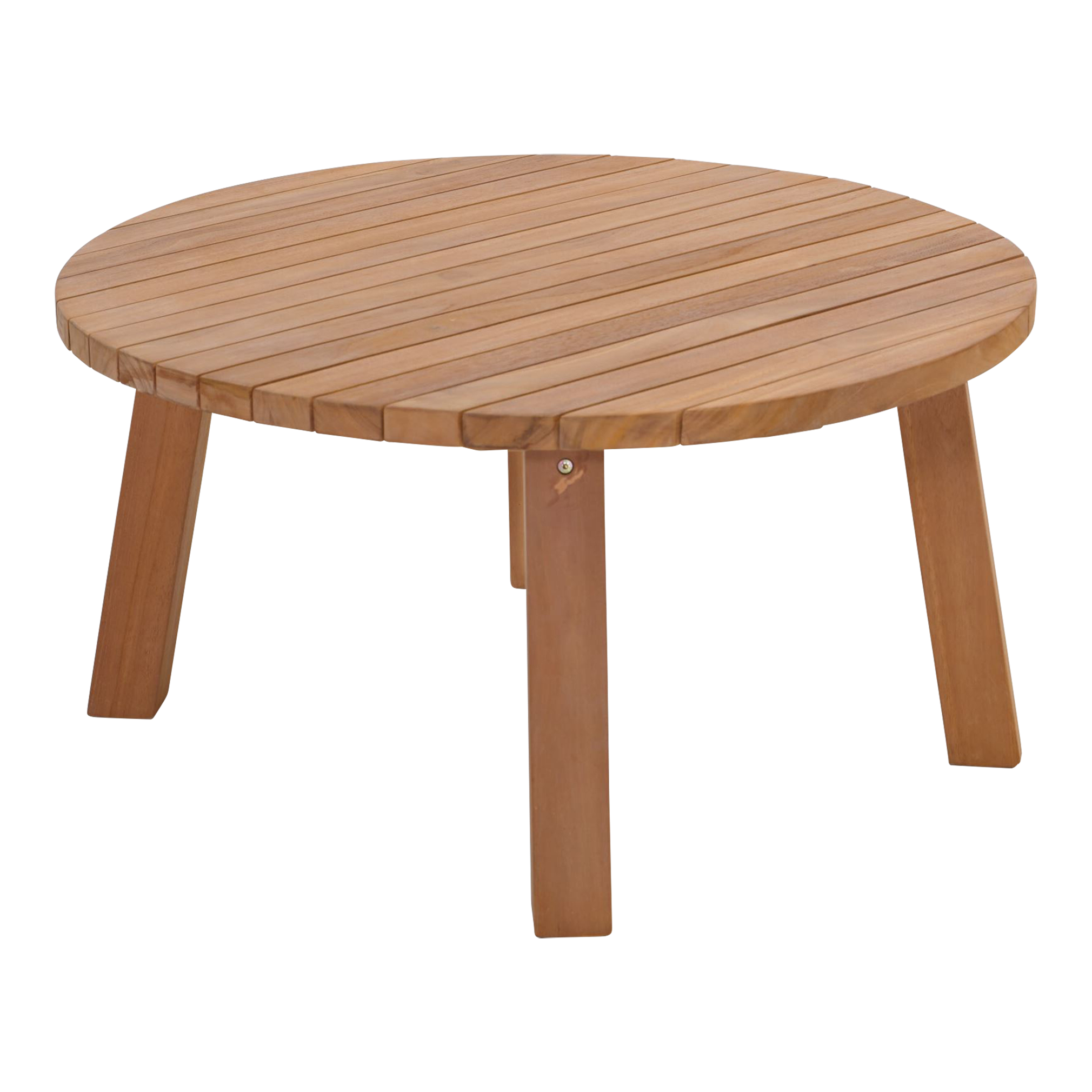 Lounge table teak ø80x40cm