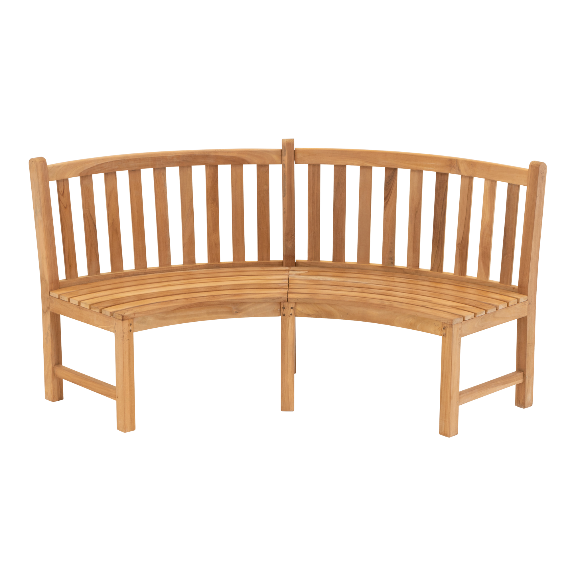 Bank teak Round 200cm