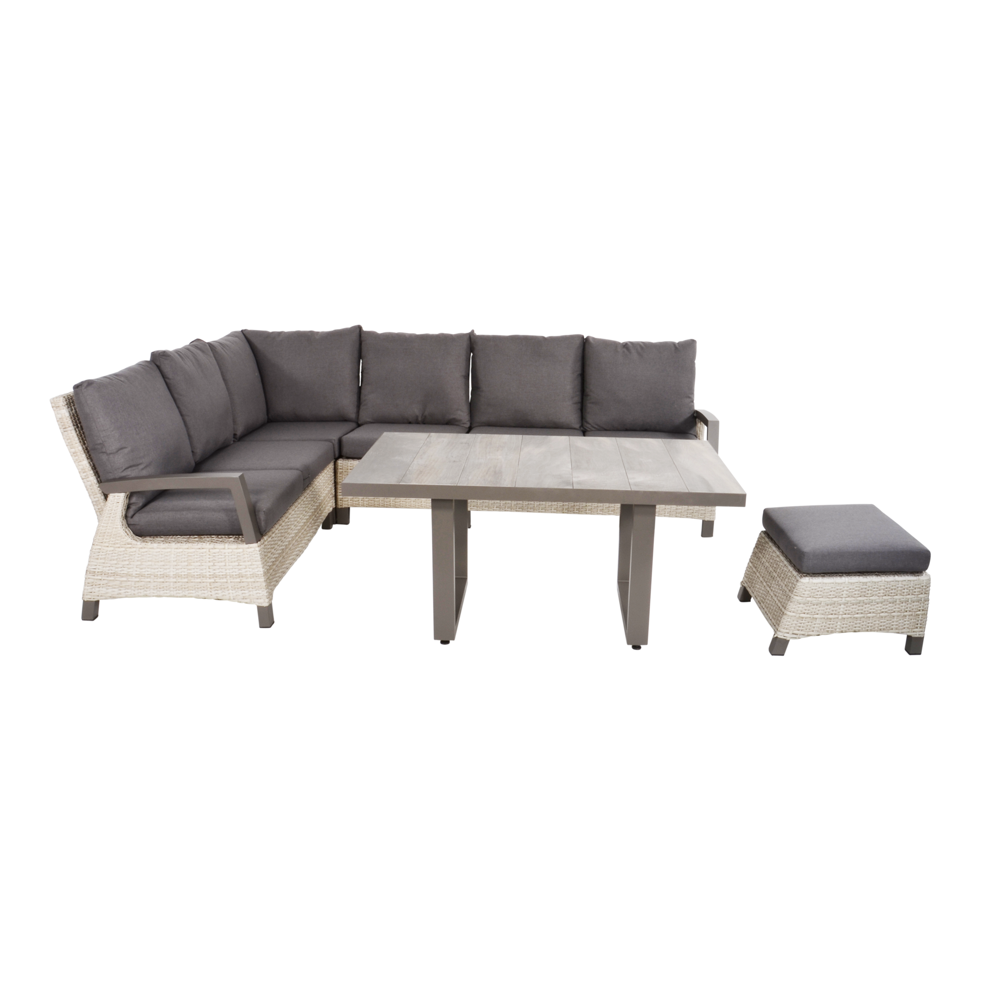 Lounge tafel hoog Prato Pardo 140x85cm