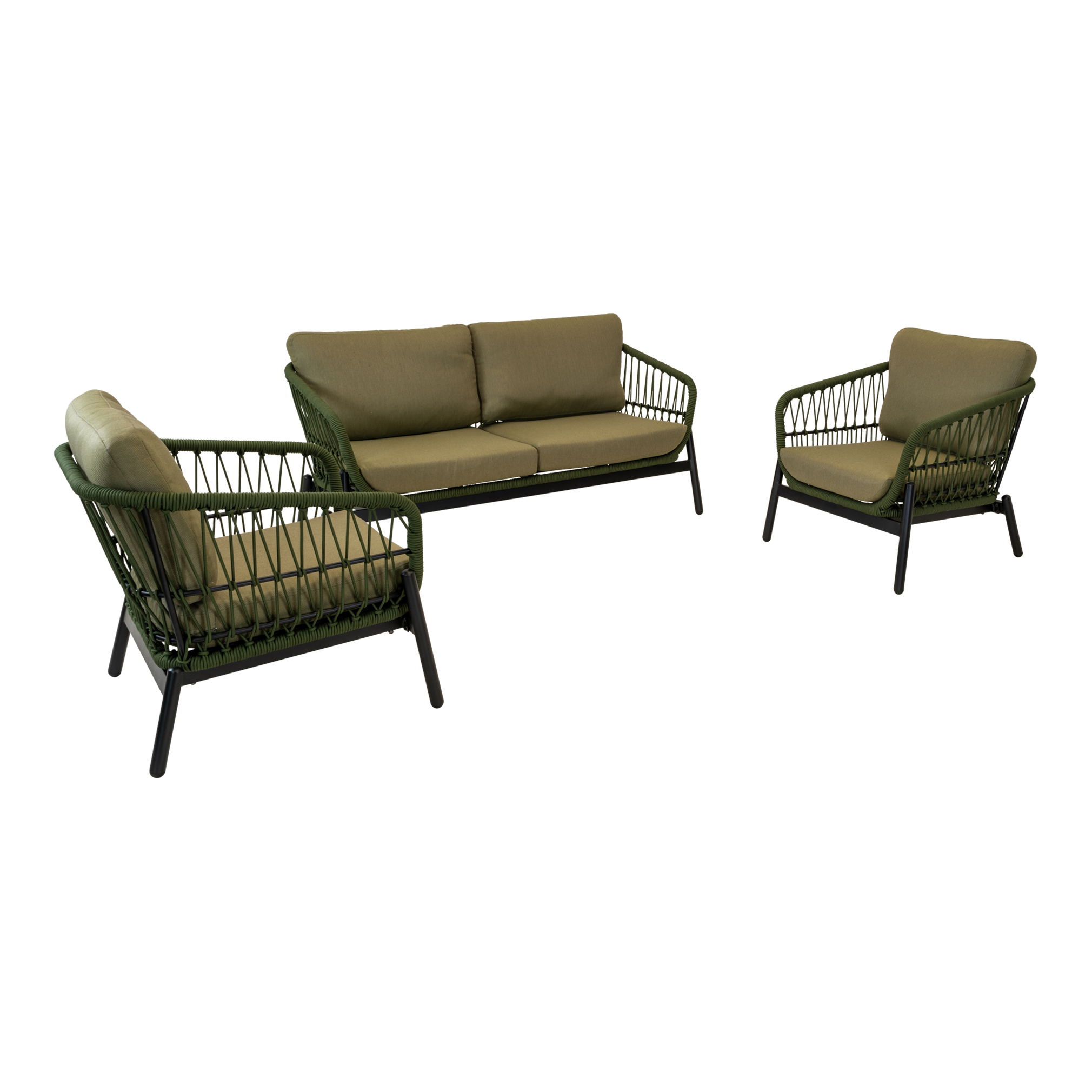 Loungeset Zavi Olive