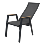 Standenstoel Amir Teak Negro