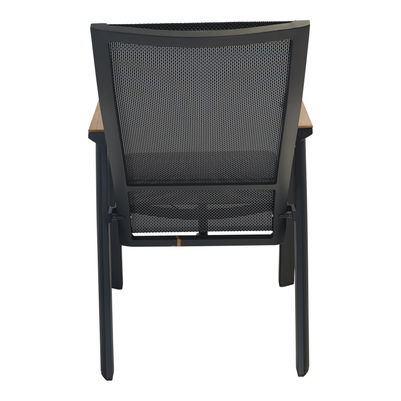 Standenstoel Amir Teak Negro