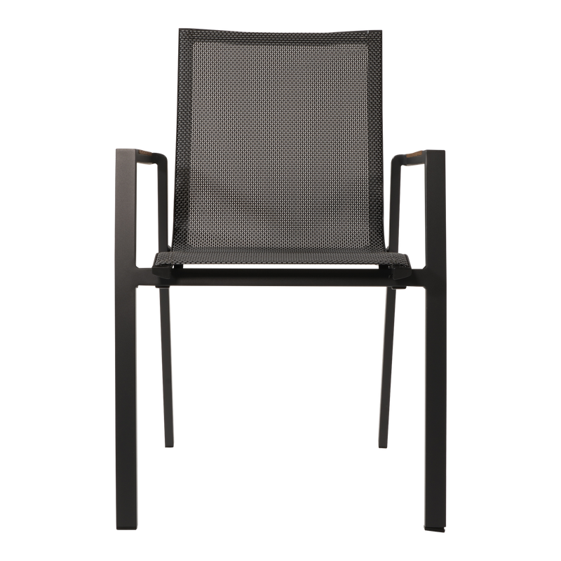 Stapelstoel Tarragona Teak Negro