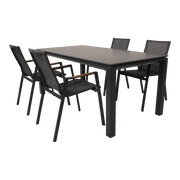 Stapelstoel Tarragona Teak Negro