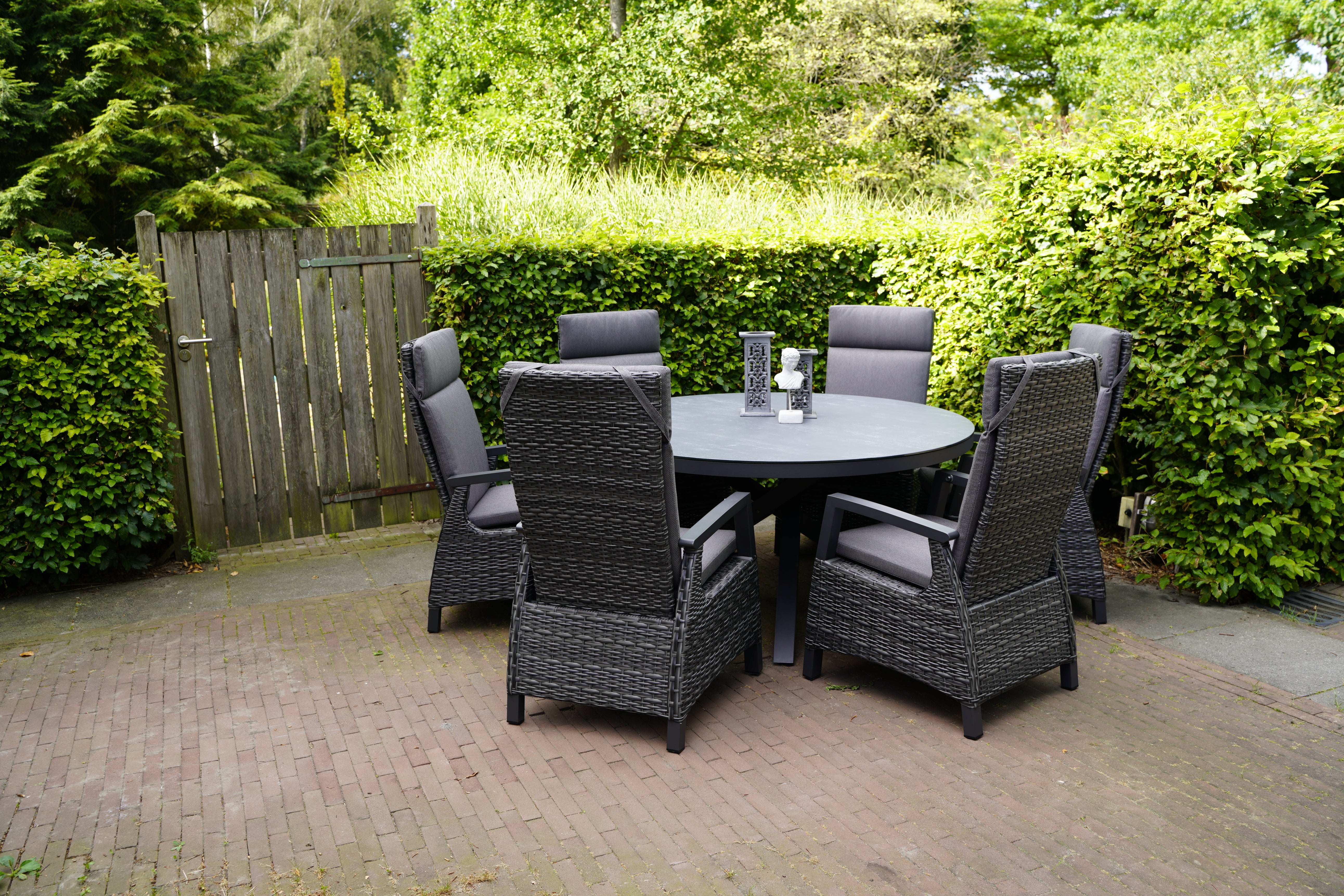 Tafel Mojito Ceramic Negro ø150cm