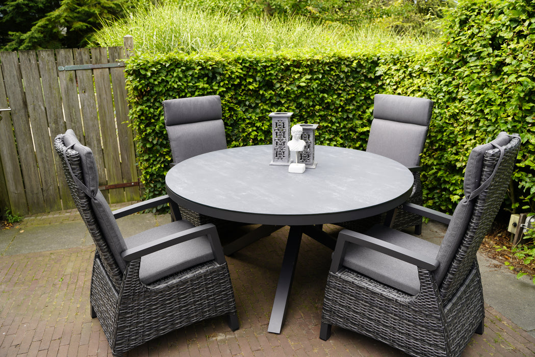 Tafel Mojito Ceramic Negro ø150cm