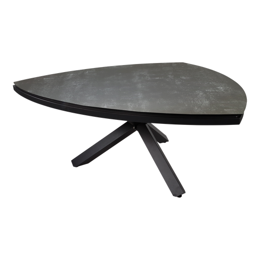 Tafel Mojito Ceramic Negro driehoek 170x170cm