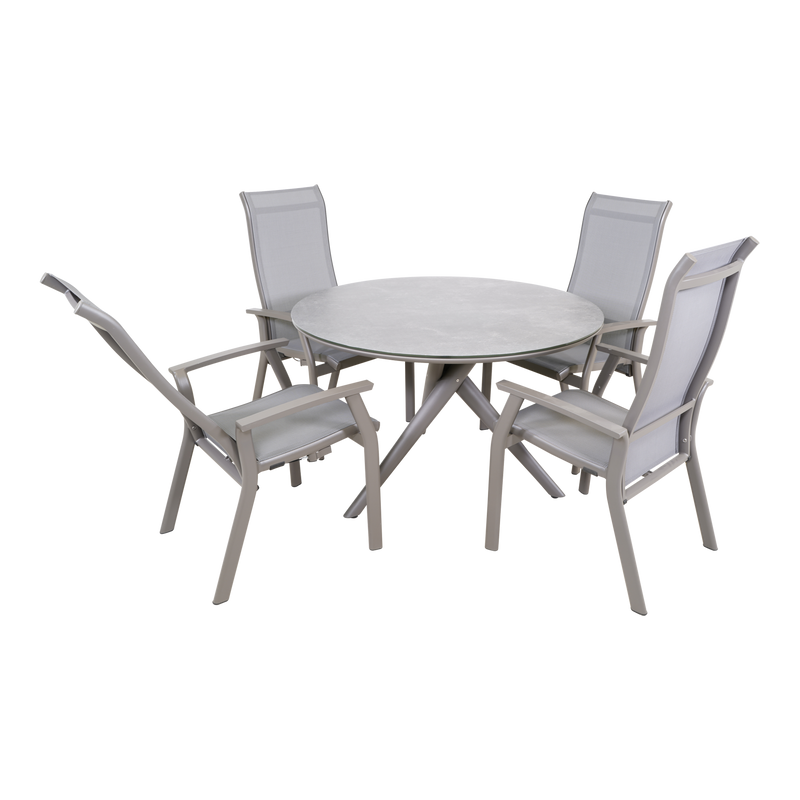 Tafel Mojito Ceramic Negro ø120cm