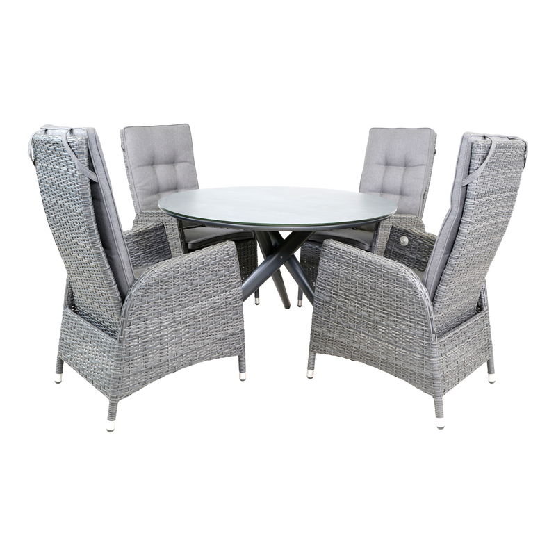 Tafel Mojito Ceramic Negro ø120cm