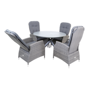 Tafel Mojito Ceramic Negro ø120cm