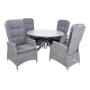 Tafel Mojito Ceramic Negro ø120cm