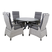 Tafel Mojito Ceramic Negro ø120cm