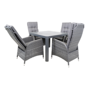 Tafel Castilla 2.0 Negro 100x100cm