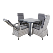 Tafel Castilla 2.0 Negro 100x100cm