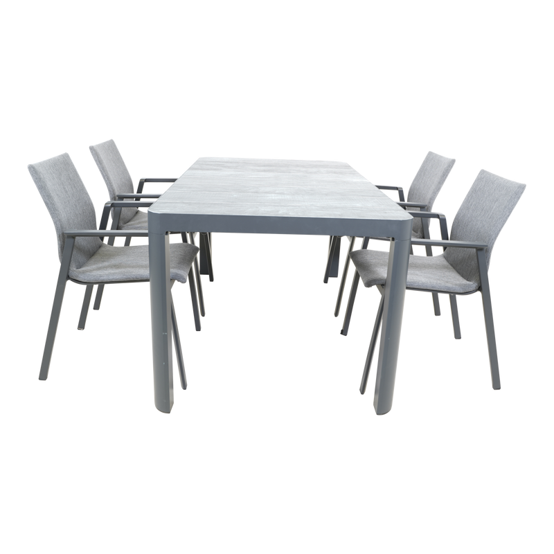 Tafel Castilla 2.0 Negro 160x90cm