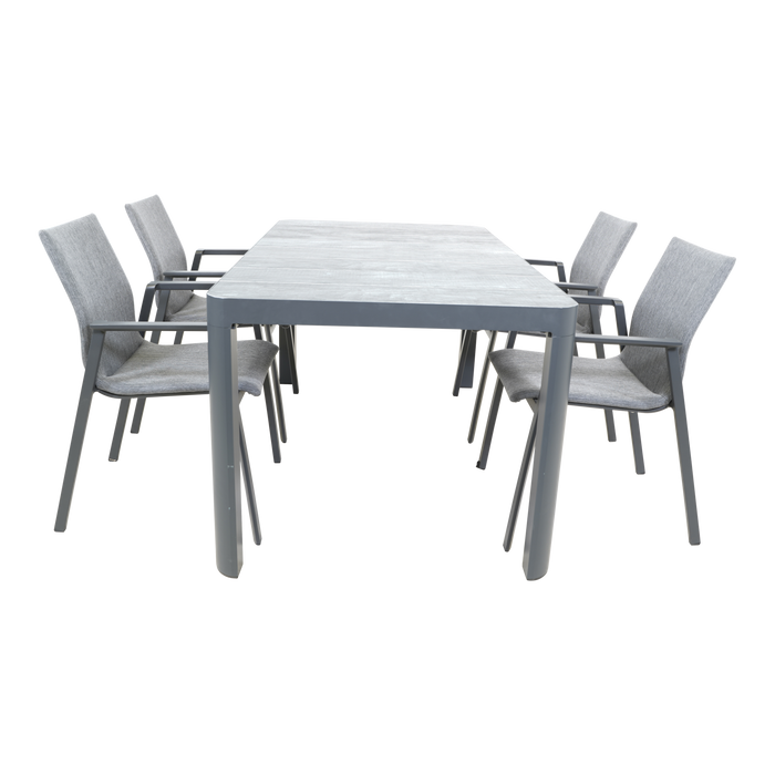 Tafel Castilla 2.0 Negro 160x90cm