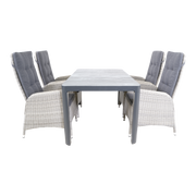 Tafel Castilla 2.0 Negro 160x90cm